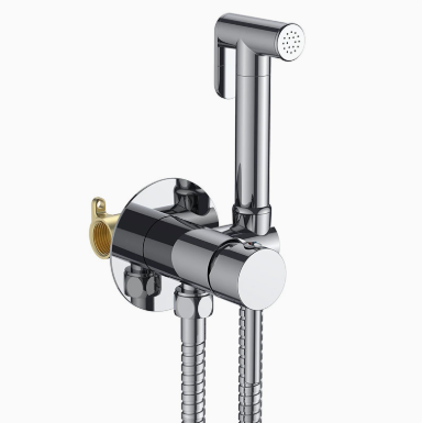 ชุดสเปรย์โถชำระล้างทองเหลือง