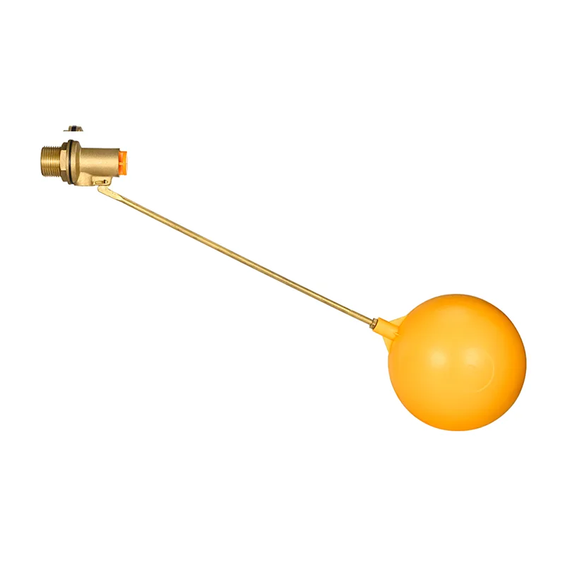 วาล์วลูกลอยชนิดก้านโยกพลาสติกสีบรอนซ์