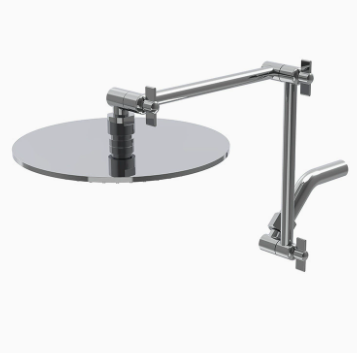 แขนฝักบัวแบบมีฟันข้อต่อคู่