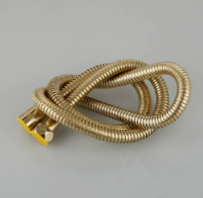 สายฝักบัวสแตนเลสหลายขนาด, ท่อดึงออก EPDM ป้องกันการระเบิดสำหรับเครื่องพ่นโถชำระล้างและวาล์วมุมห้องน้ำ